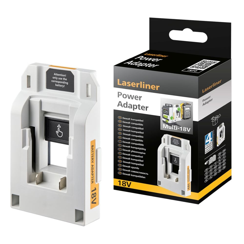 Комплект адаптеров Laserliner Adaptor PowerPlane-Laser 3G 18V для PowerPlane-Laser 3G 18V 036.380.70
