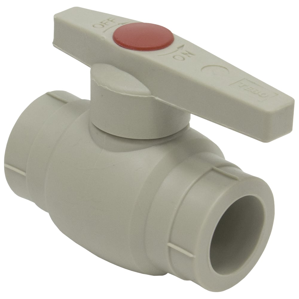 Кран шаровой TEBO R-TB-Gr ST 32, серый 016063003