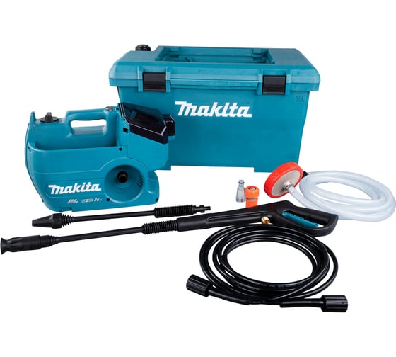 Изображение товара Аккумуляторная мойка высокого давления Makita LXT BL 2x18 В DHW080ZK