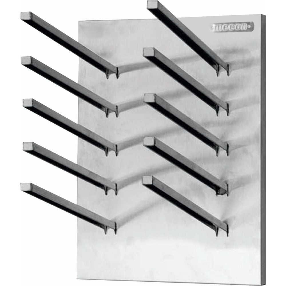 Сушка для досок горизонтальная Mecon СДГн - 300*300*400 Norma Inox, нерж. сталь, 5 ячеек СДГ-NIn303040-5