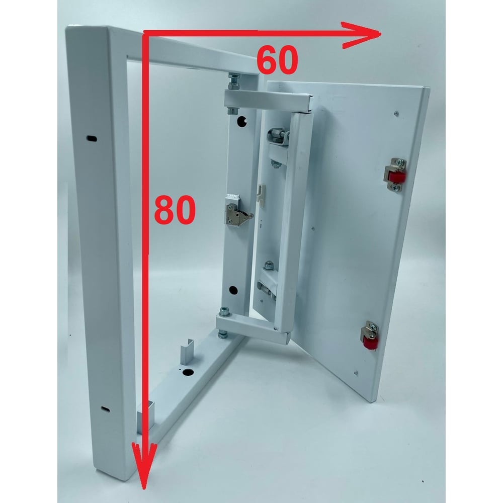 Изображение товара Скрытый металлический люк ВИЕНТО 600x800 мм с регулируемой петлей
