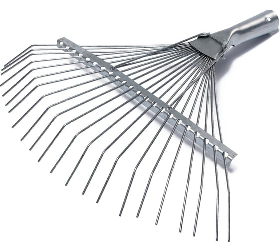 Изображение товара Проволочные веерные грабли без черенка СИМАЛЕНД 22 зубьев, оцинкованные 7609951