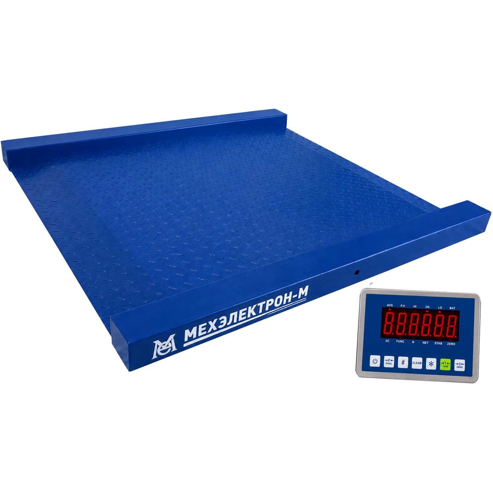 Изображение товара Весы электронные ВЭТ-1-2000П-2С-ДБ-RS (1м * 1м) FTR1010+B7SE МЕХЭЛЕКТРОН-М FTR1010+B7SE
