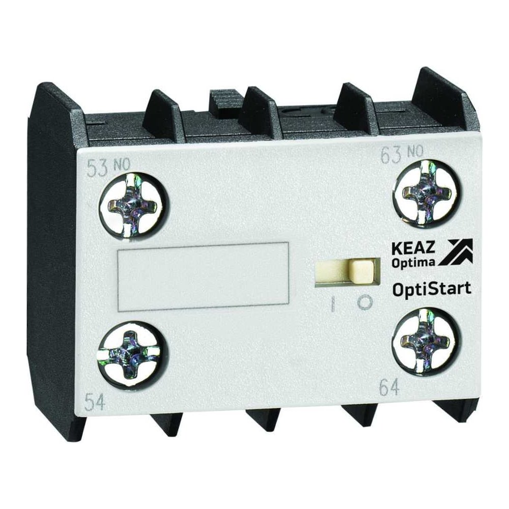Блок контактный КЭАЗ OptiStart K-MX-1002 фронтальный 2НЗ для мини-контакторов M 335850