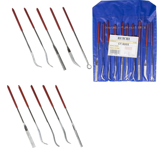Изображение товара Набор надфилей RUICHI CT-9203 82180