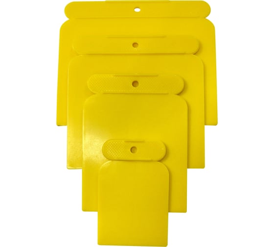 Изображение товара Набор пластиковых шпателей WOLF 50-80-100-120мм 1.3502.0001