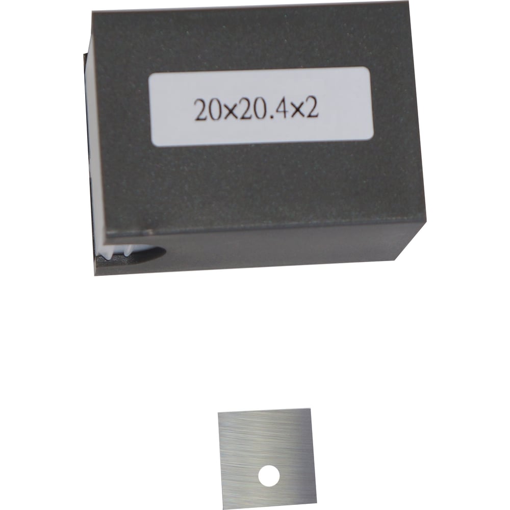 Пластина твердосплавная FHONK 20x20.4x2/h6.5/d4.2 90 HW FK08 202042FK08 90 6.5/4.2 202042FK08 90° 6.5/4.2
