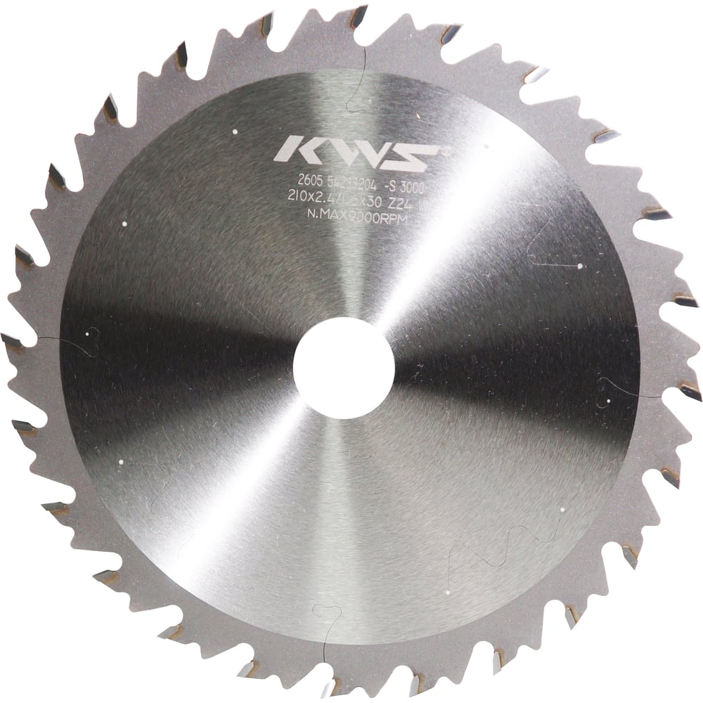 Диск пильный KWS 210*30*2.4/1.6*24T W 3000 TFKU01051