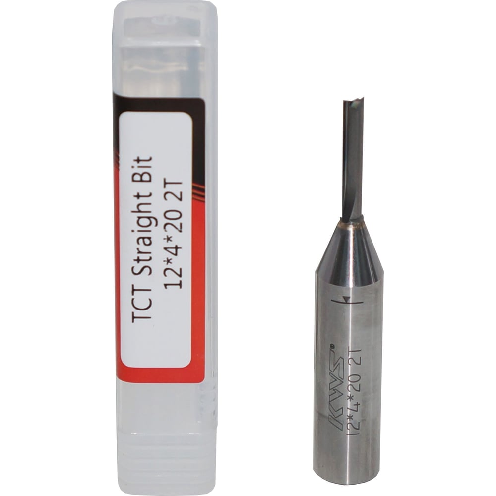 Фреза прямая KWS HW D=4mm, H=20, L=68, S=12, Z=2 BFK0A0200