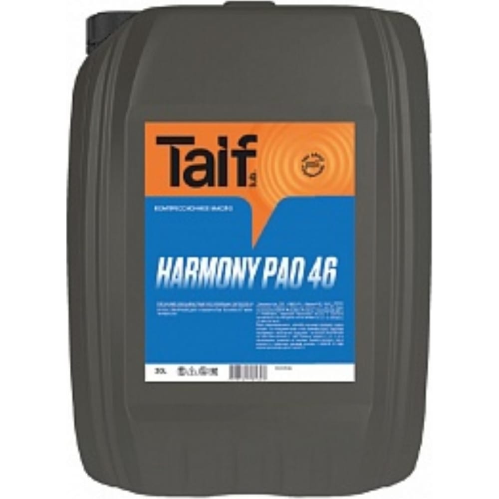 Компрессорное масло TAIF масло компрессорное kraft oil m46 20л