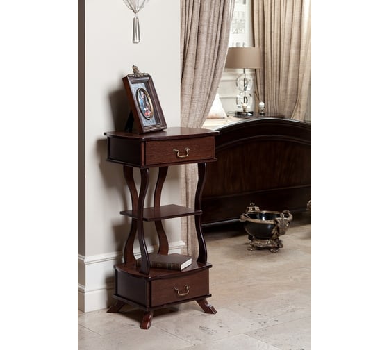 Изображение товара Подставка Мебелик Берже 14 темно-коричневая 000 279