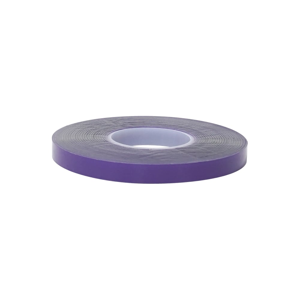 Пеноакриловая двусторонняя монтажная лента Jeta PRO до 90С, фиолетовая основа, 9мм x 5м, 5828550/9