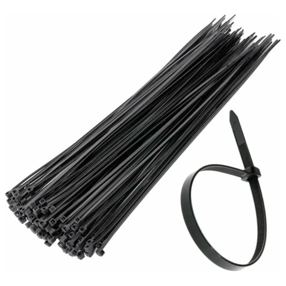 Изображение товара Хомут-стяжка ARNO INDUSTRIES 3,6х150 мм нейлоновый 100 шт, для стяжки и фиксации кабелей черный цвет AM10400150Ч2198 AM10400150Ч2198-100 Изображение товара Хомут-стяжка ARNO INDUSTRIES 3,6х150 мм нейлоновый 100 шт, для стяжки и фиксации кабелей черный цвет AM10400150Ч2198 AM10400150Ч2198-100