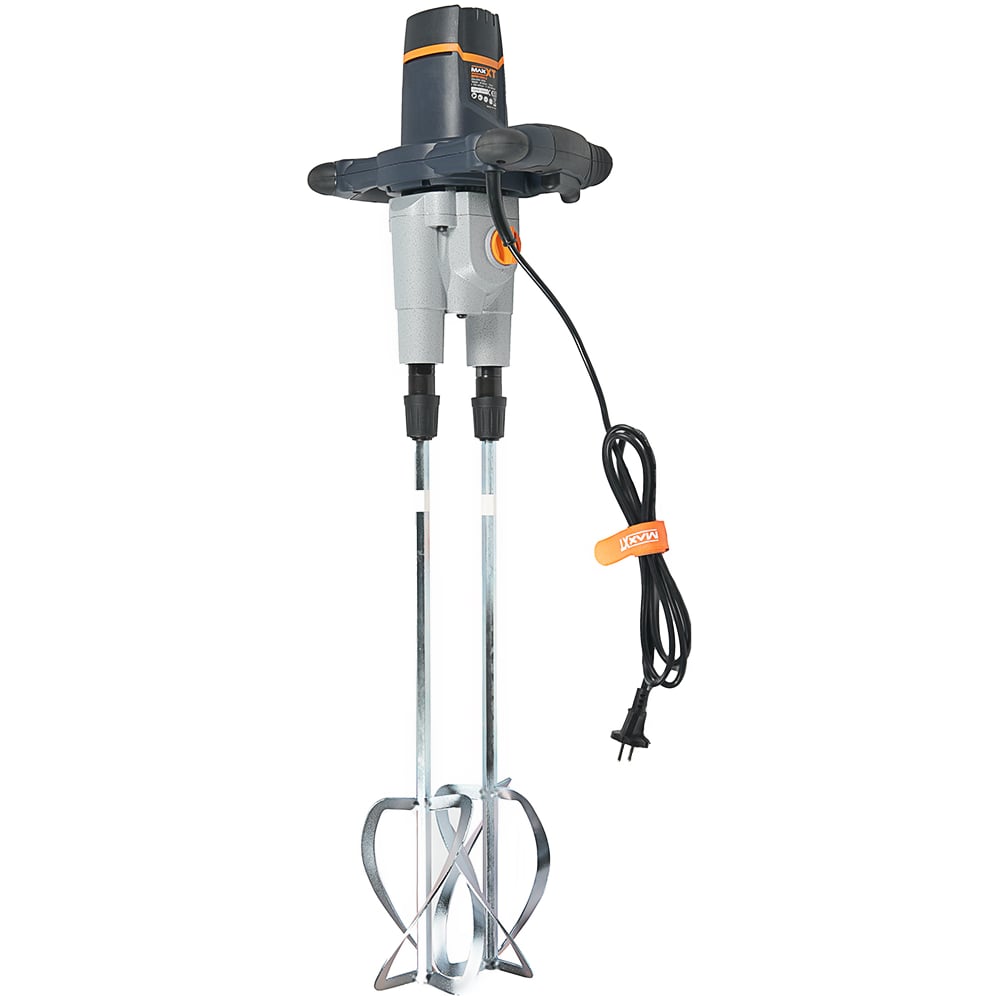 Электрический миксер, 220V/50Hz, 1600W, с двумя лопастями MAXXT MPM1600-2