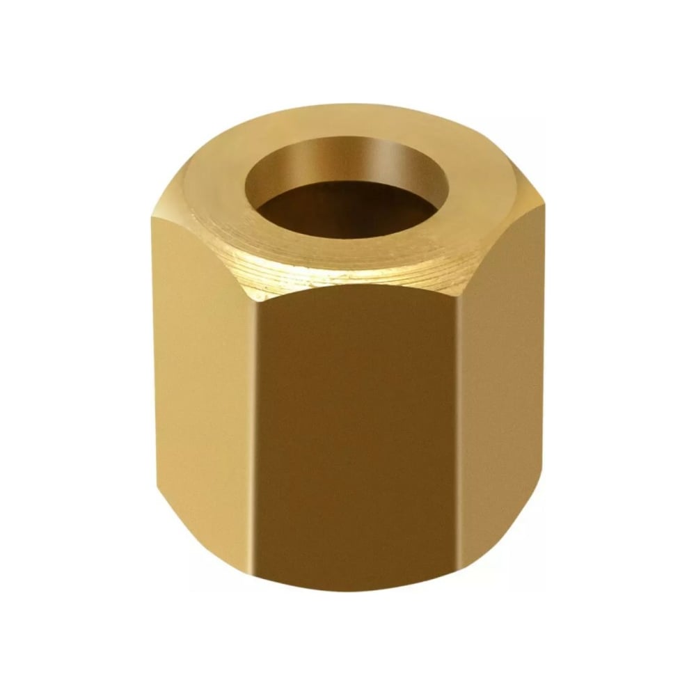 Изображение товара Гайка накидная М12х1.25 из латуни ПТК 00000029097