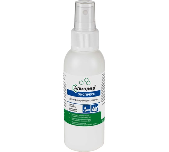 Изображение товара Антисептик для рук АЛМАДЕЗ Экспресс спрей 100 мл АЭ-501