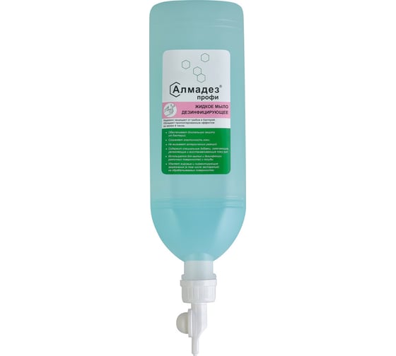 Изображение товара Дезинфицирующее средство АЛМАДЕЗ Профи мыло, 1 л, диспенсопак МАП-86