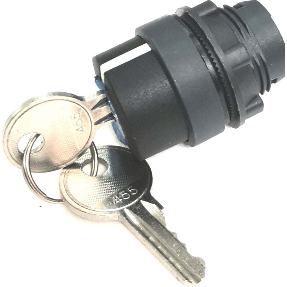 Переключатель с ключом Briswik 3 положения пластик Ø22 мм IP66 ZB5EG4.66.BR