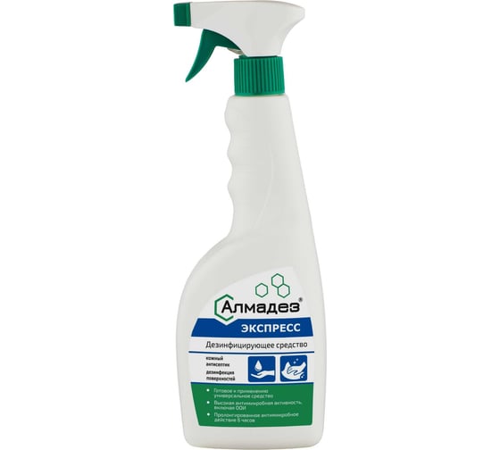 Изображение товара Антисептик для рук АЛМАДЕЗ Экспресс 750 мл триггер АЭ-510