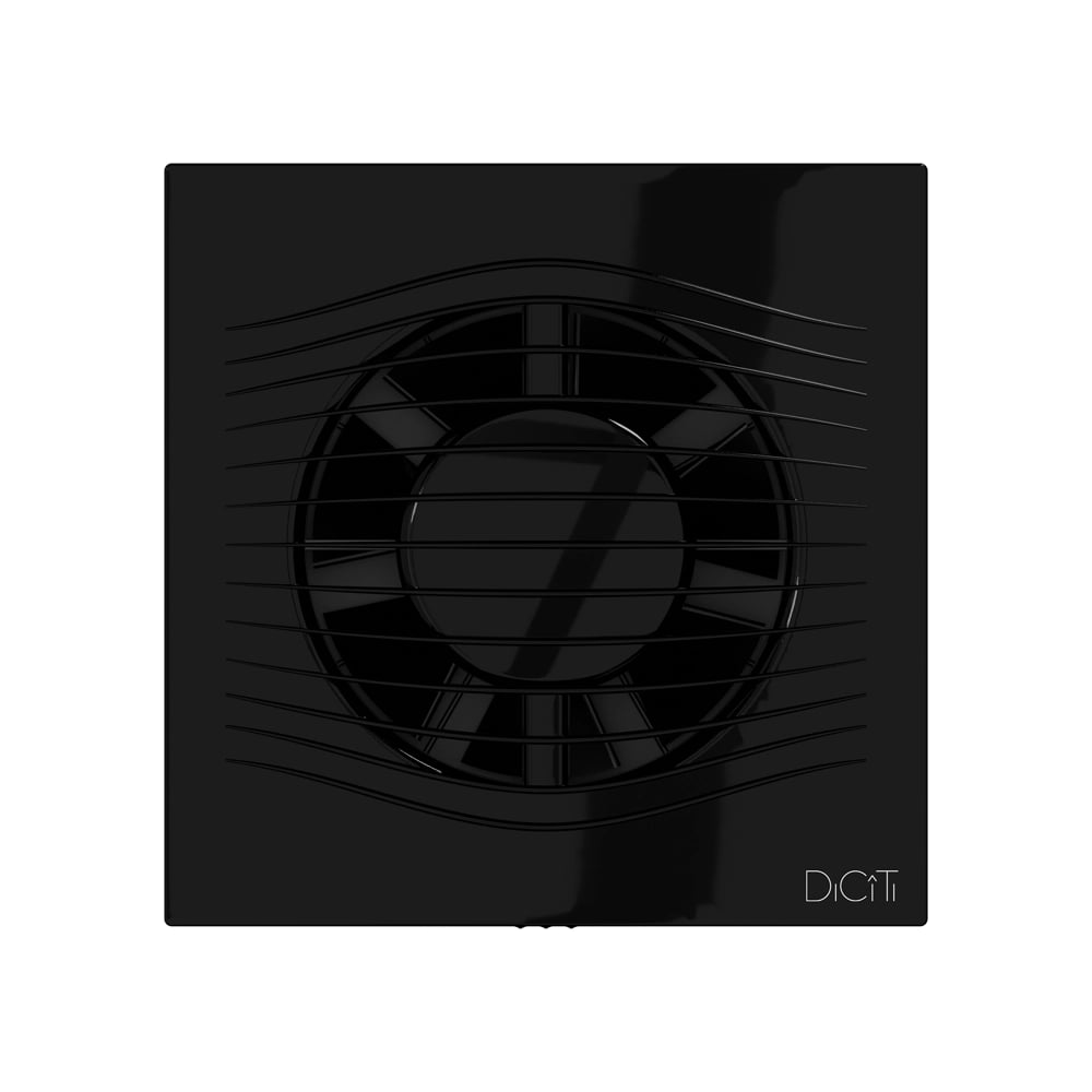 Изображение товара Вентилятор накладной DiCiTi SLIM D100 обратный клапан Obsidian SLIM 4C Obsidian