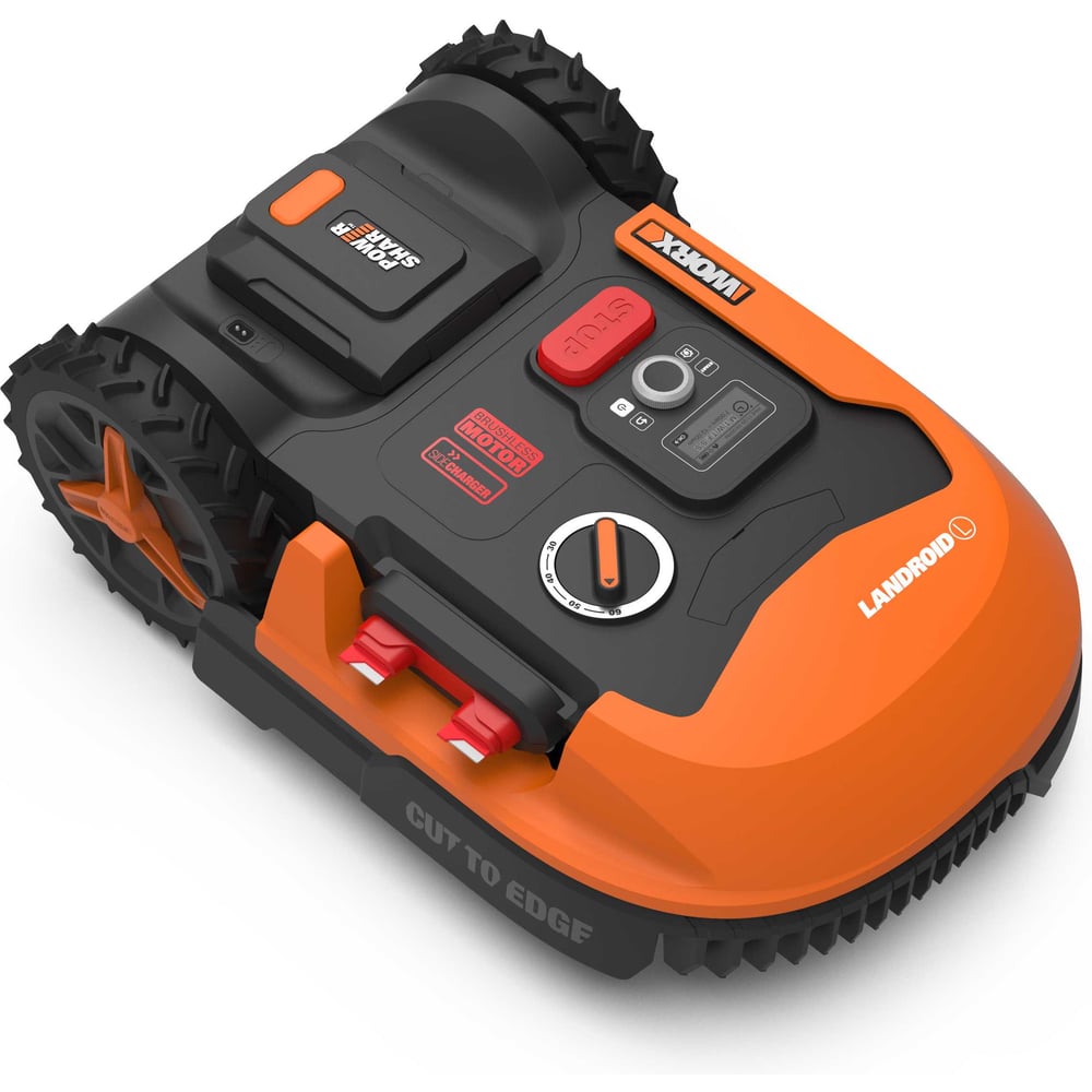 Изображение товара Роботизированная газонокосилка WORX Landroid L 1000м² WR147E.1 Изображение товара Роботизированная газонокосилка WORX Landroid L 1000м² WR147E.1