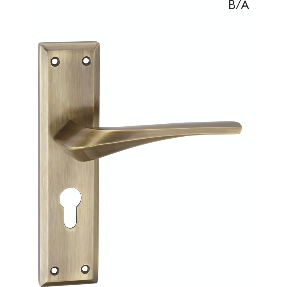 Ручка на планке HAUSKRAFTER 1945, бронза O-1945-8Plate-BA O-1945-8"Plate-BA