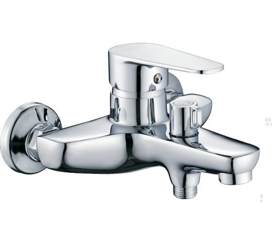 Изображение товара Смеситель для ванны Rainsberg однорычажный, монолитный короткий излив 120 мм R0802F