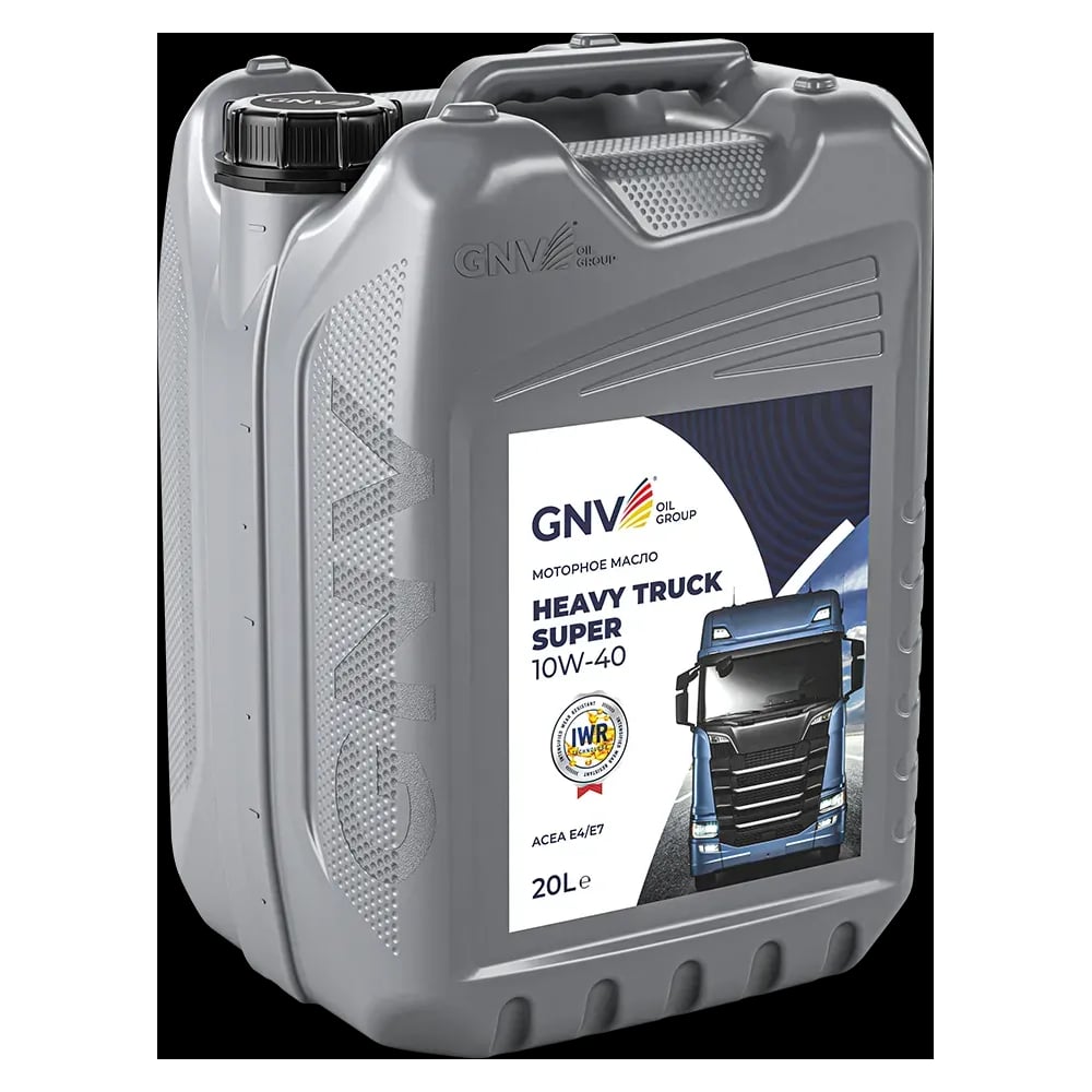 Изображение товара Масло моторное GNV Heavy Truck Super 10W-40, ACEA E4/E7, MB 228.5, 20 л GHT1011441011111040020