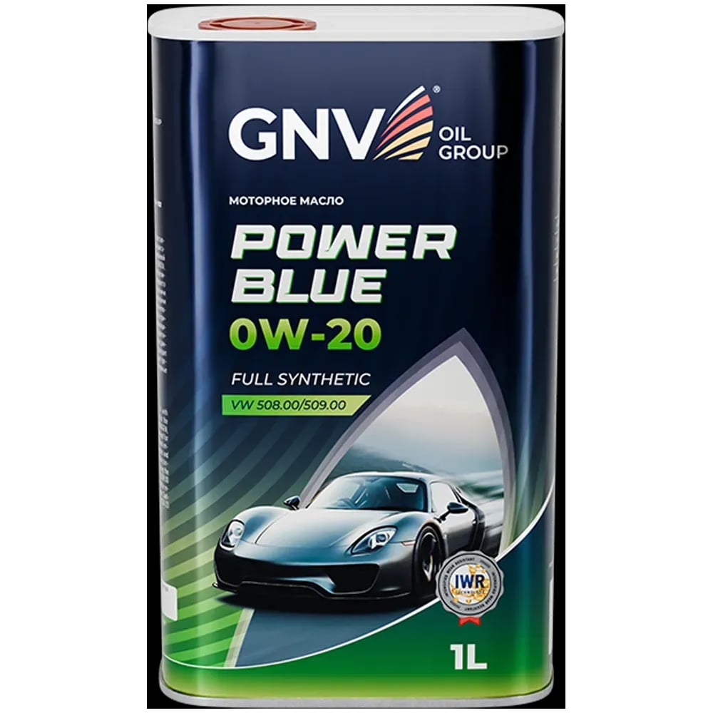 Изображение товара Масло моторное GNV Power Blue 0W-20, C5, 1 л GPB1M30454040130020001