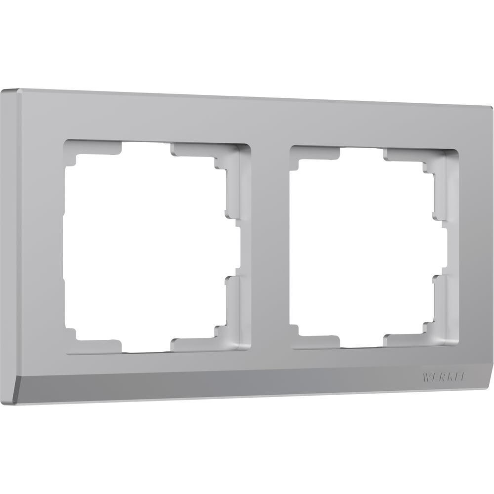 Рамка Werkel WL04-Frame-02 / на 2 поста (серебряный) a031803