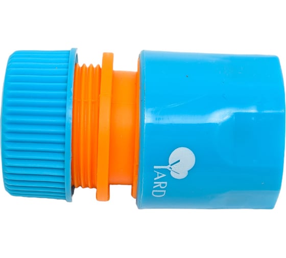 Изображение товара Соединитель быстросъемный, пластиковый, для шланга 1/2" Yard 64-2-016