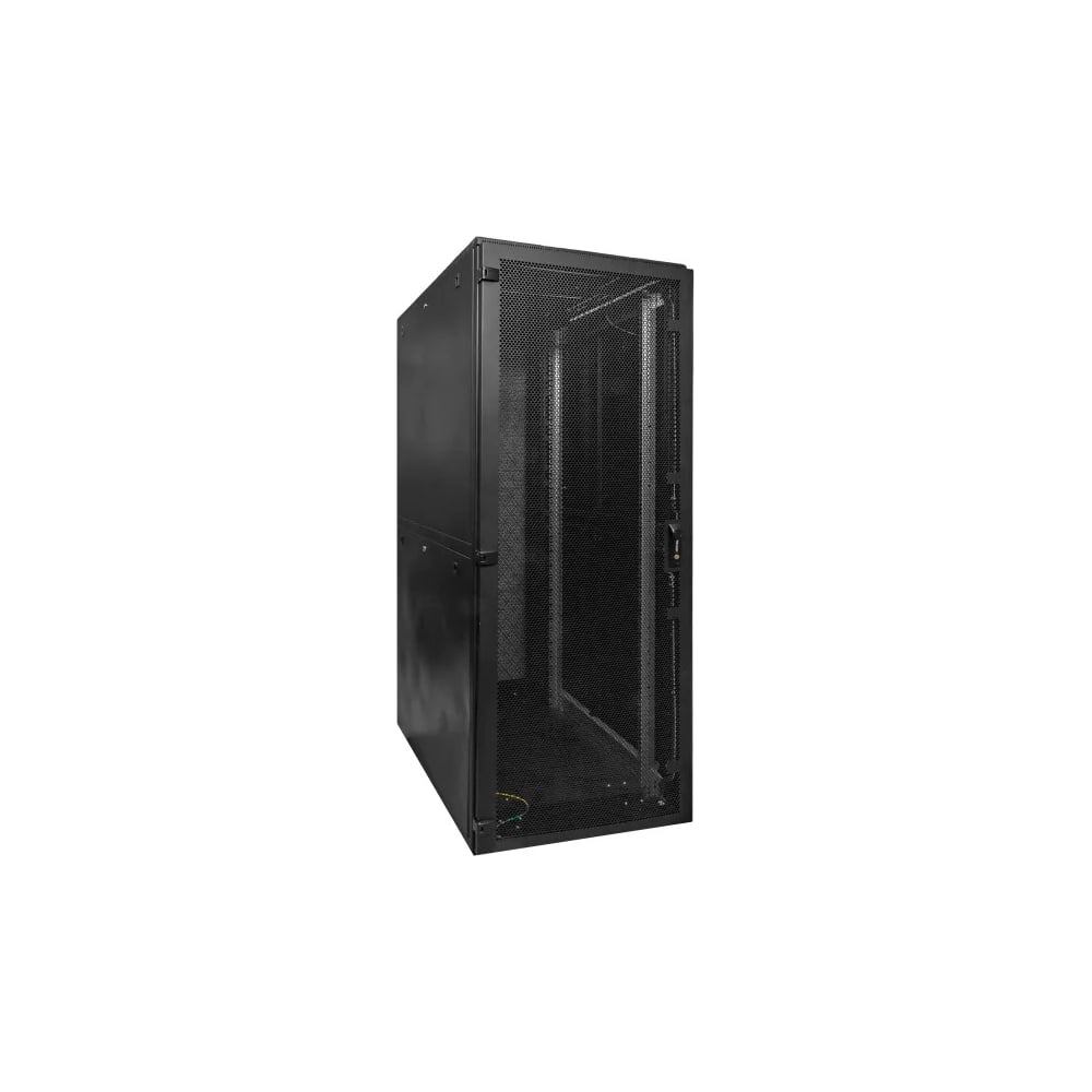Изображение товара Шкаф напольный EKF 19 TERACOM PRO 42U 600x800 мм двери перфорированная с замком-ручкой и металлическая чёрный TRP-NTC-4268-61B