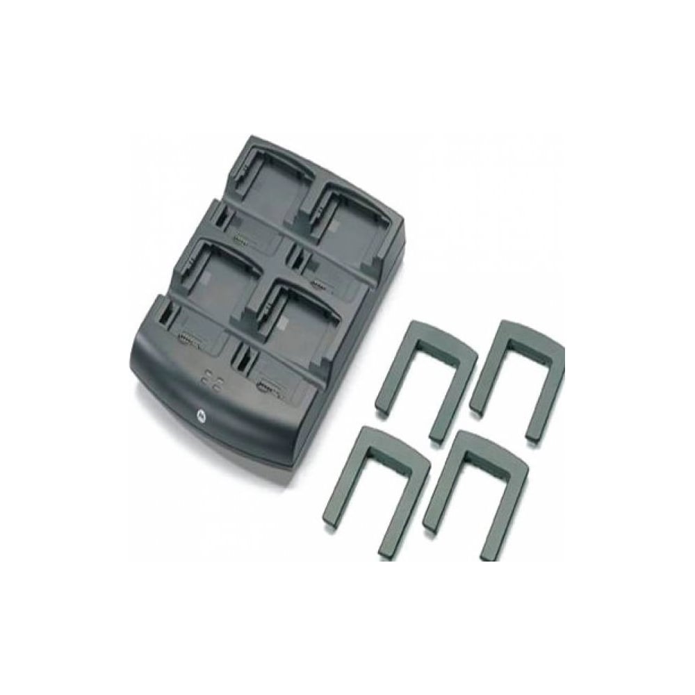 Зарядное устройство для 4-х аккумуляторов Amperin SAC7X00-401CES MC31XX, MC70XX (В комплекте 4 слотовое ЗУ (SAC7X00-4000CR), Блок питания (PWRS-14000-148R)) 099698