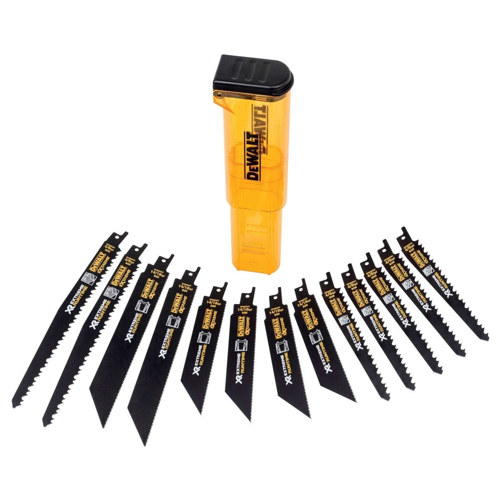 Полотно DEWALT для сабельной пилы DT99550, для дерева и металла, 13 шт DT99550-QZ