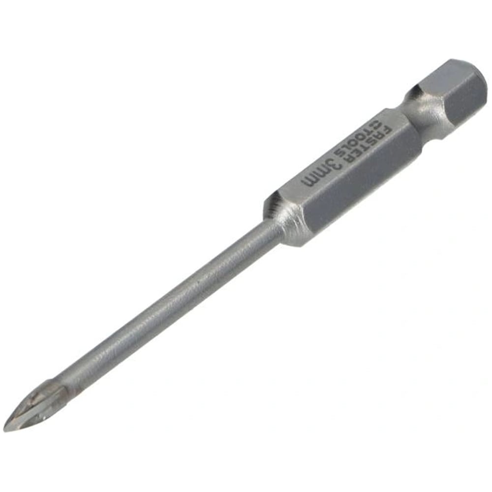 Сверло FASTER TOOLS для стекла и плитки, 4-лезвийное, 3.0 мм, длина 72 мм FT228-05