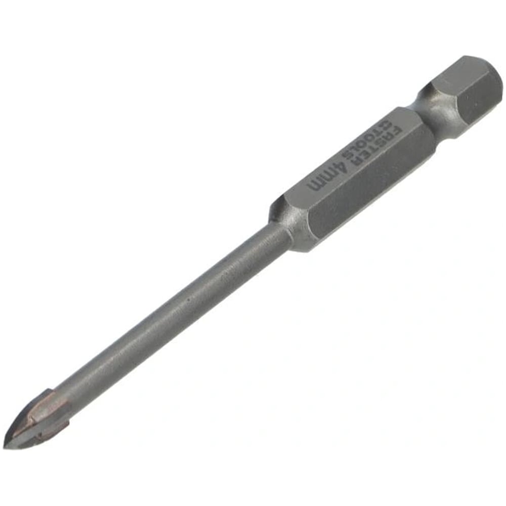 Сверло FASTER TOOLS для стекла и плитки, 4-лезвийное, 4.0 мм, длина 73 мм FT228-06