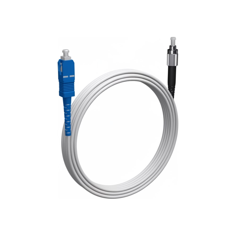 Шнур оптический KOSCAB spc SC/UPC-FC/UPC G657.A1 3.0мм 20м LSZH (патч-корд)шт КОС-SPC-G657.A1-SC/U-FC/U-3.0-20