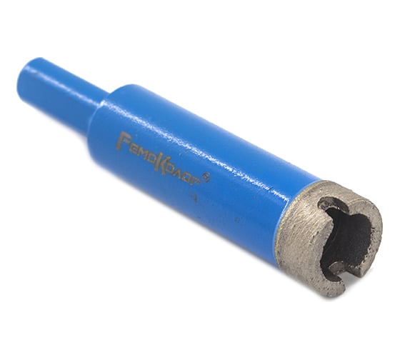 Изображение товара Коронка алмазная по стеклу и керамограниту (16x67 мм; 3-гранный хвостовик) РемоКолор 35-4-306