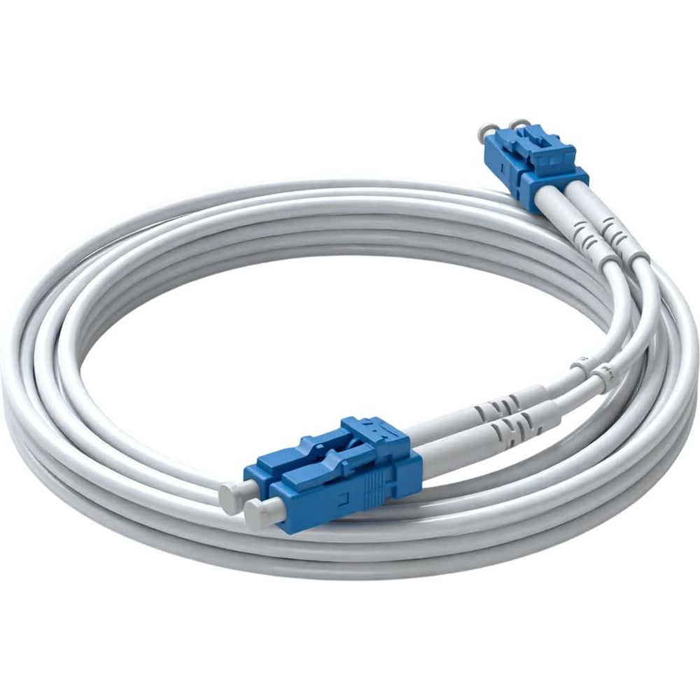 Шнур оптический KOSCAB dpc LC/UPC-ST/APC G657.A1 3.0мм 1м LSZH (патч-корд)шт КОС-DPC-G657.A1-LC/U-ST/A-3.0-1