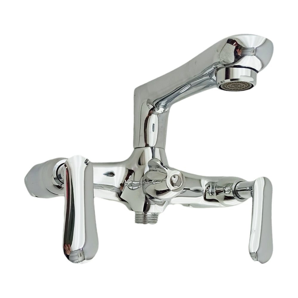 Изображение товара Смеситель для ванны и душевой кабины OUTE с поворотным изливом хром латунь T7702