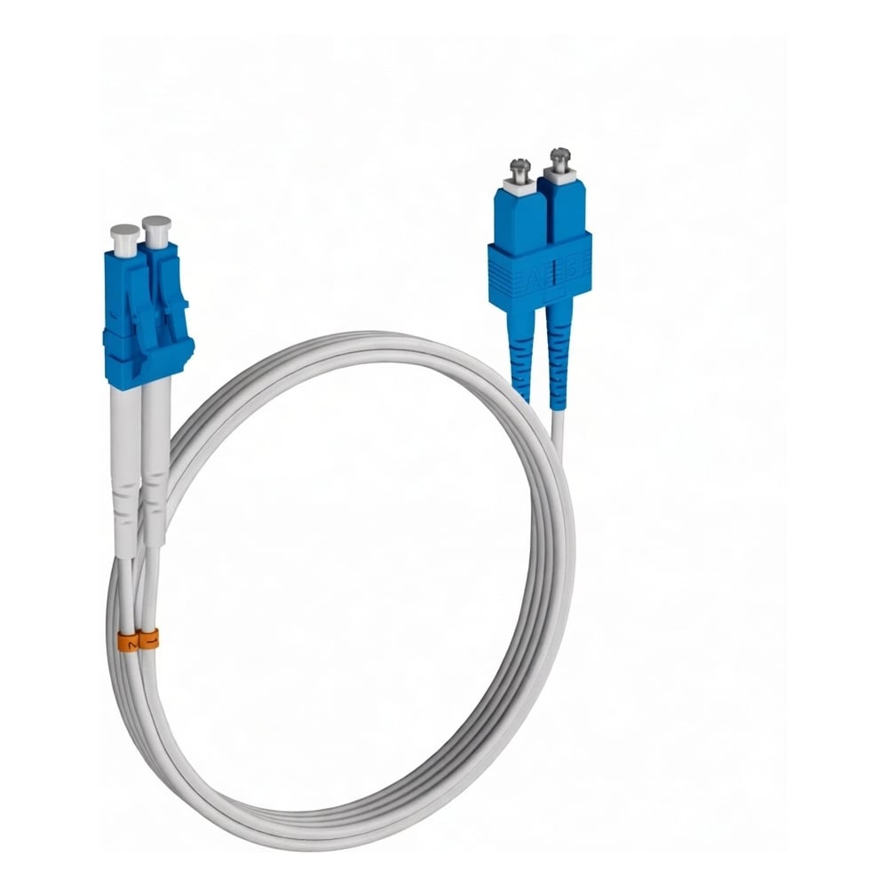 Шнур оптический KOSCAB dpc SC/UPC-FC/UPC G657.A1 2.0мм 17м LSZH (патч-корд)шт КОС-DPC-G657.A1-SC/U-FC/U-2.0-17