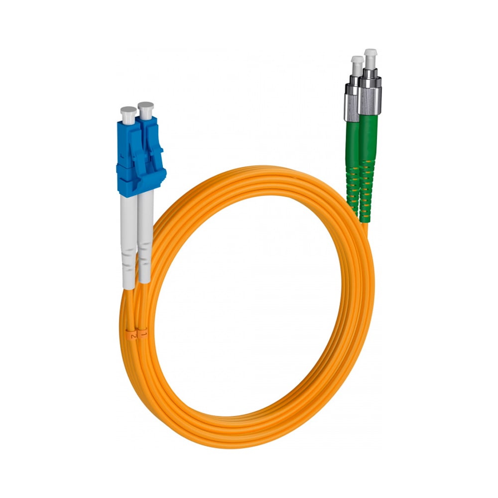 Шнур оптический KOSCAB dpc SC/UPC-FC/UPC 62.5/125 3.0мм 75м LSZH (патч-корд)шт КОС-DPC-62.5-SC/U-FC/U-3.0-75