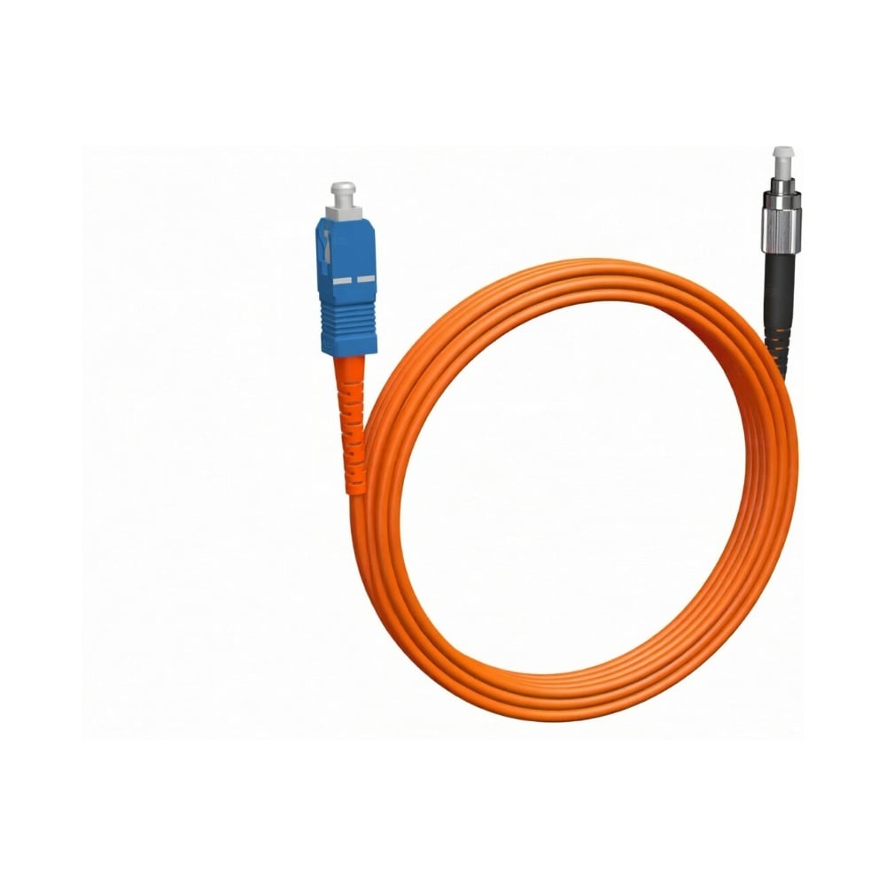 Шнур оптический KOSCAB spc SC/UPC-FC/UPC 62.5/125 2.0мм 18м LSZH (патч-корд)шт КОС-SPC-62.5-SC/U-FC/U-2.0-18
