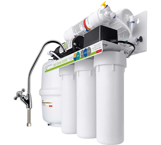 Изображение товара Система обратного осмоса с повышающим насосом и минерализацией Prio Новая вода OU 590