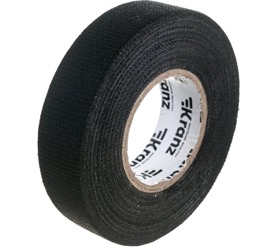 Изображение товара Автомобильная изолента KRANZ флис, 0.3x19 мм, 15 м KR-09-2906