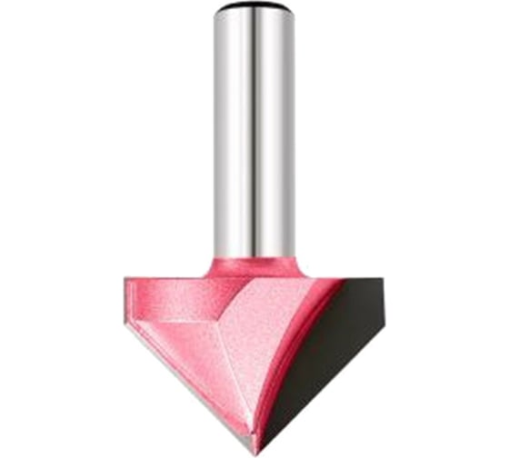 Изображение товара Фреза V-образная пазовая (12.7x12.7x50 мм; хв-к 8 мм; угол 90 градусов) PROCUT 200822P