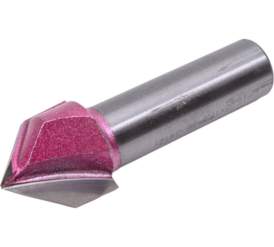 Изображение товара Фреза V-образная пазовая (19.05x17.5x56 мм; хв-к 12 мм; угол 90 градусов) PROCUT 200241P