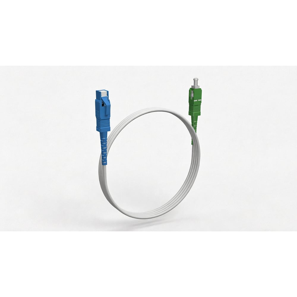 Шнур оптический KOSCAB spc SC/UPC-SC/APC G657.A1 2.0мм 29м LSZH (патч-корд)шт КОС-SPC-G657.A1-SC/U-SC/A-2.0-29