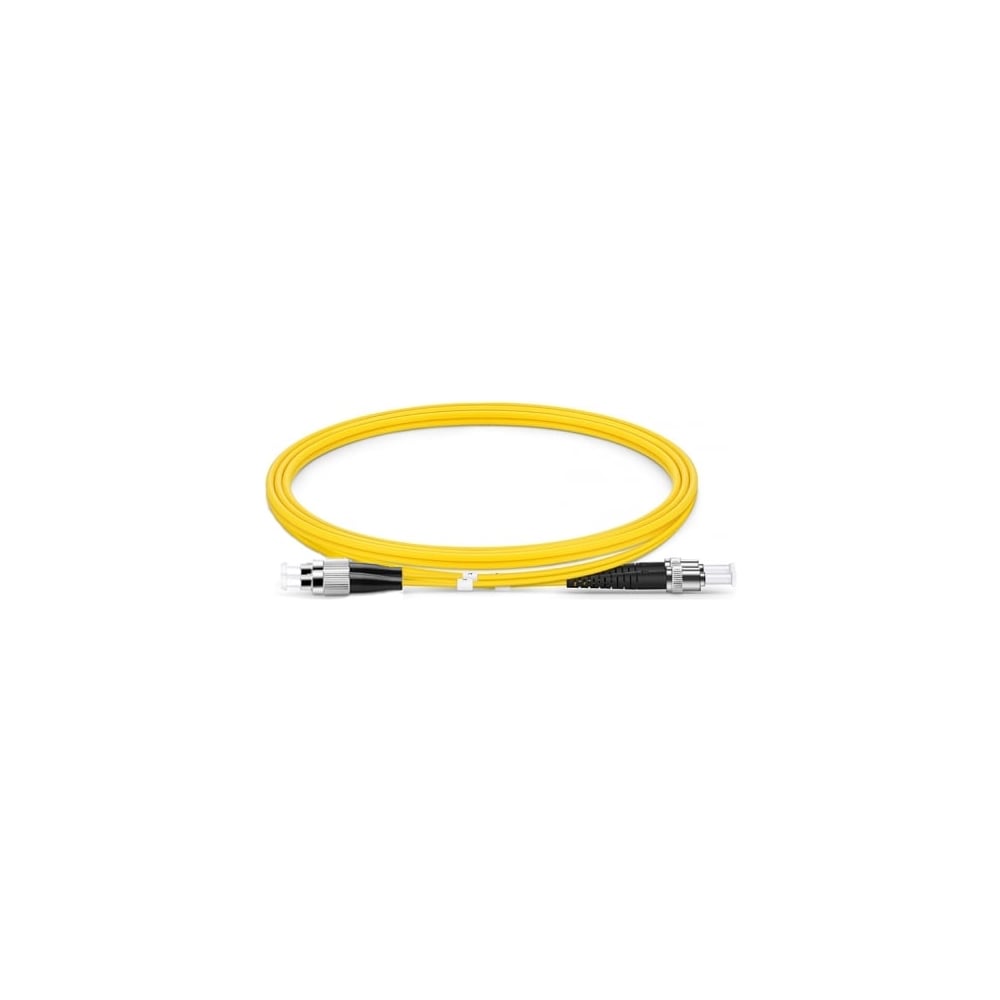 Шнур оптический KOSCAB dpc FC/UPC-ST/APC 9/125 2.0мм 2м LSZH (патч-корд)шт КОС-DPC-9-FC/U-ST/A-2.0-2