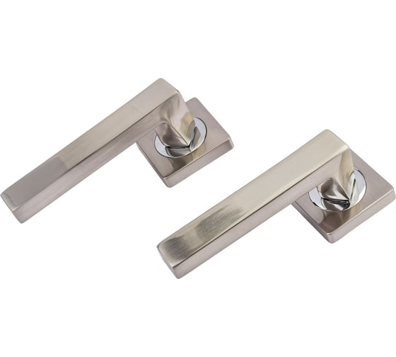 Изображение товара Ручка дверная ЦАМ матовый никель Вантаж V04D